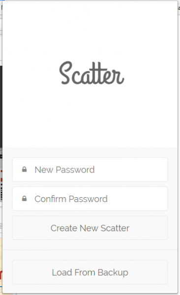 Scatter的使用及添加测试网络相关设置